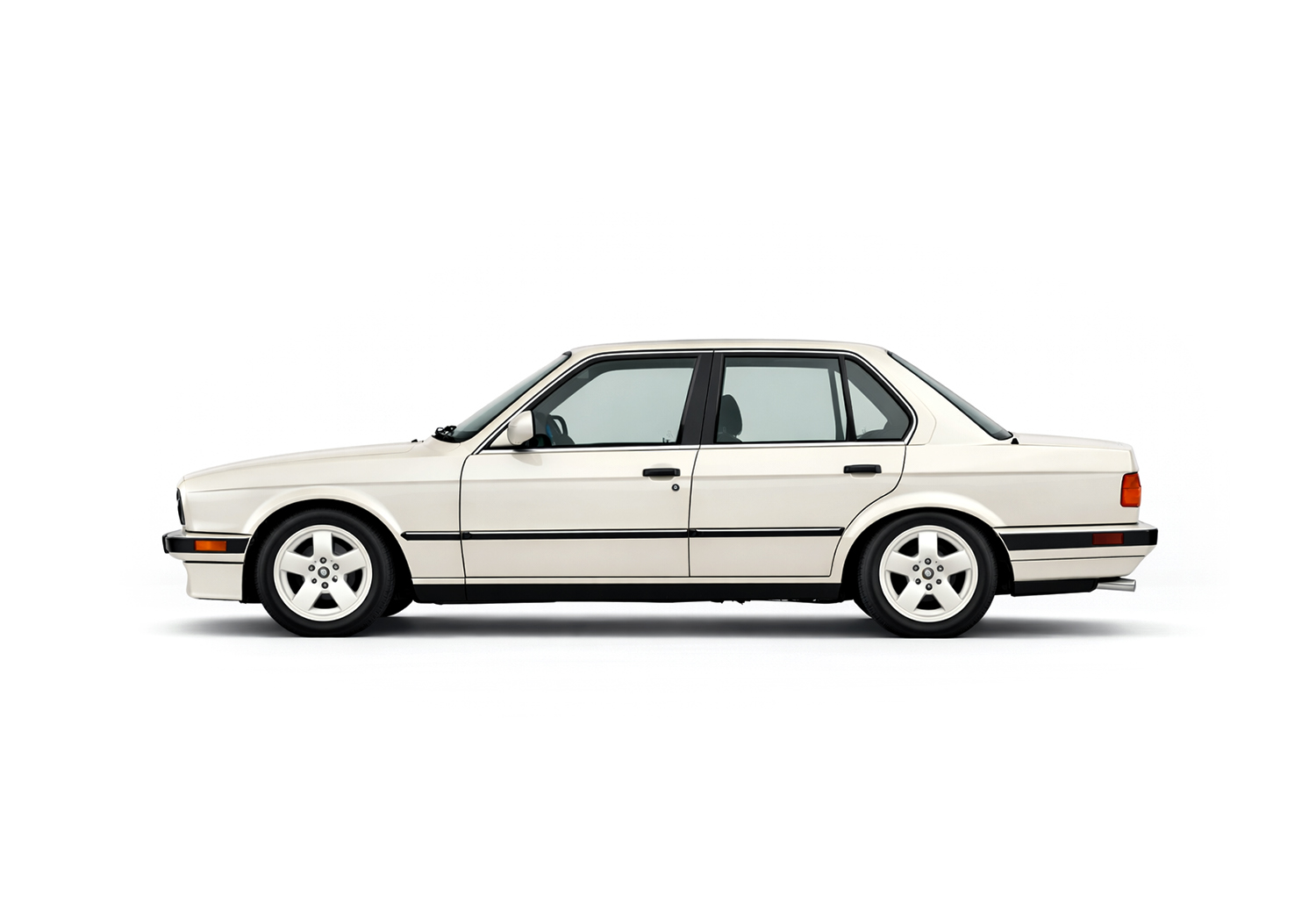 TM-Cars-Old English White-1990 BMW E30 325i