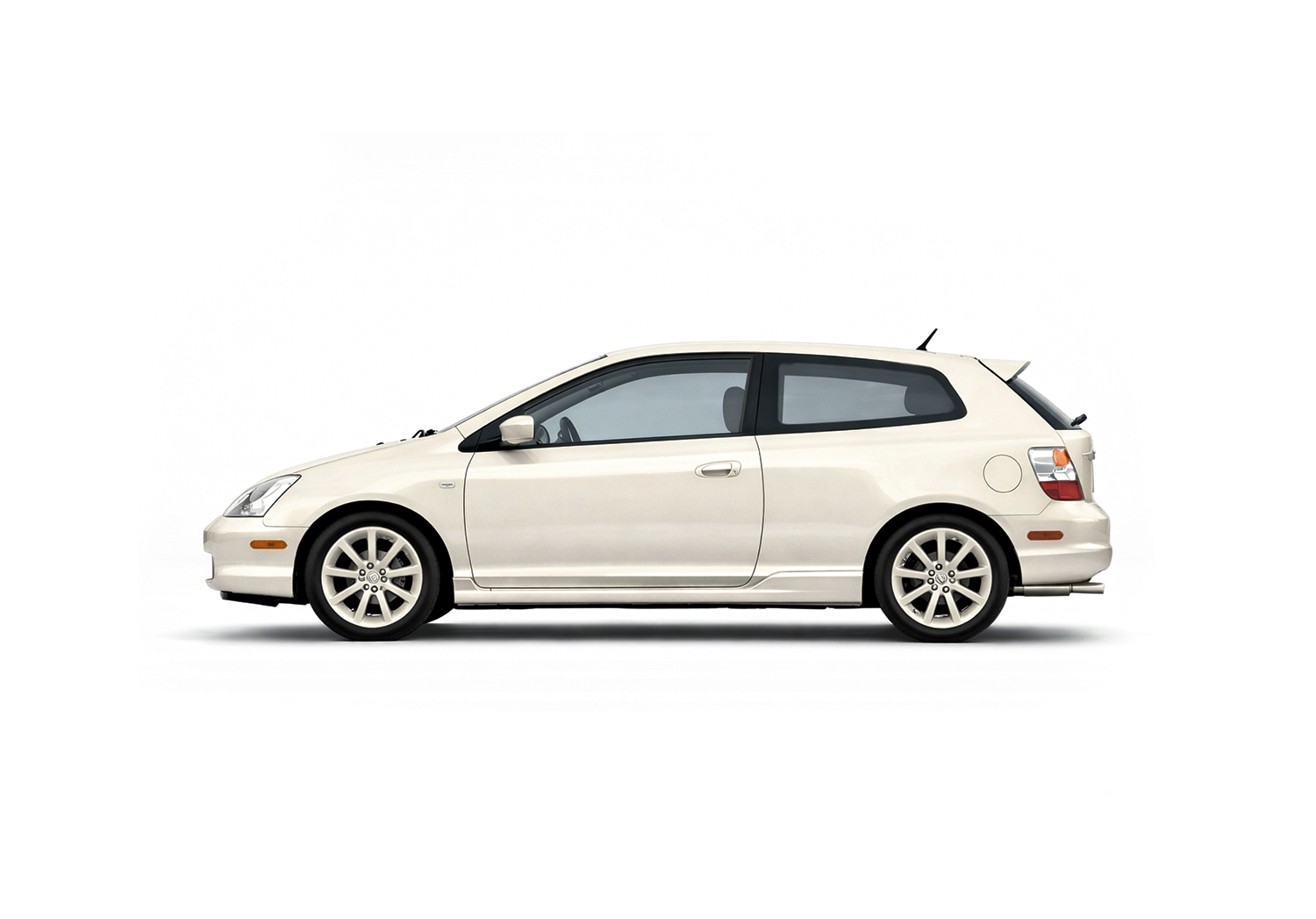 TM-Cars-Old English White-2001 Honda Civic Si